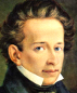 Portrait de Giacomo Leopardi